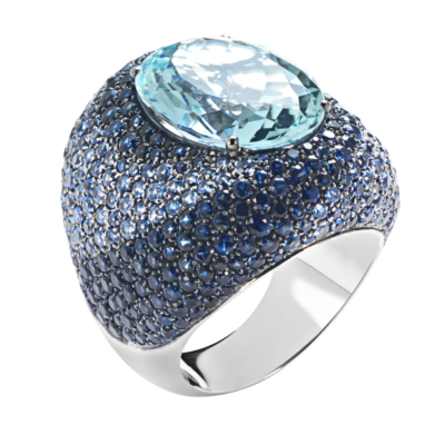 Anello Acquamarina